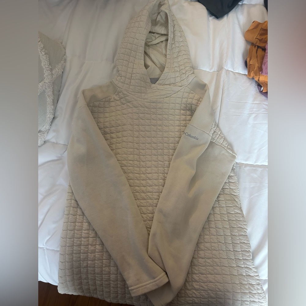 Columbia quilted hoodie